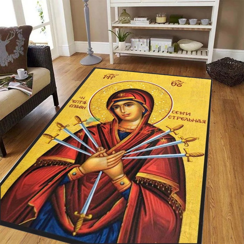 Commercial Printing Icon - Duży dywan do salonu/sypialni z nadrukiem