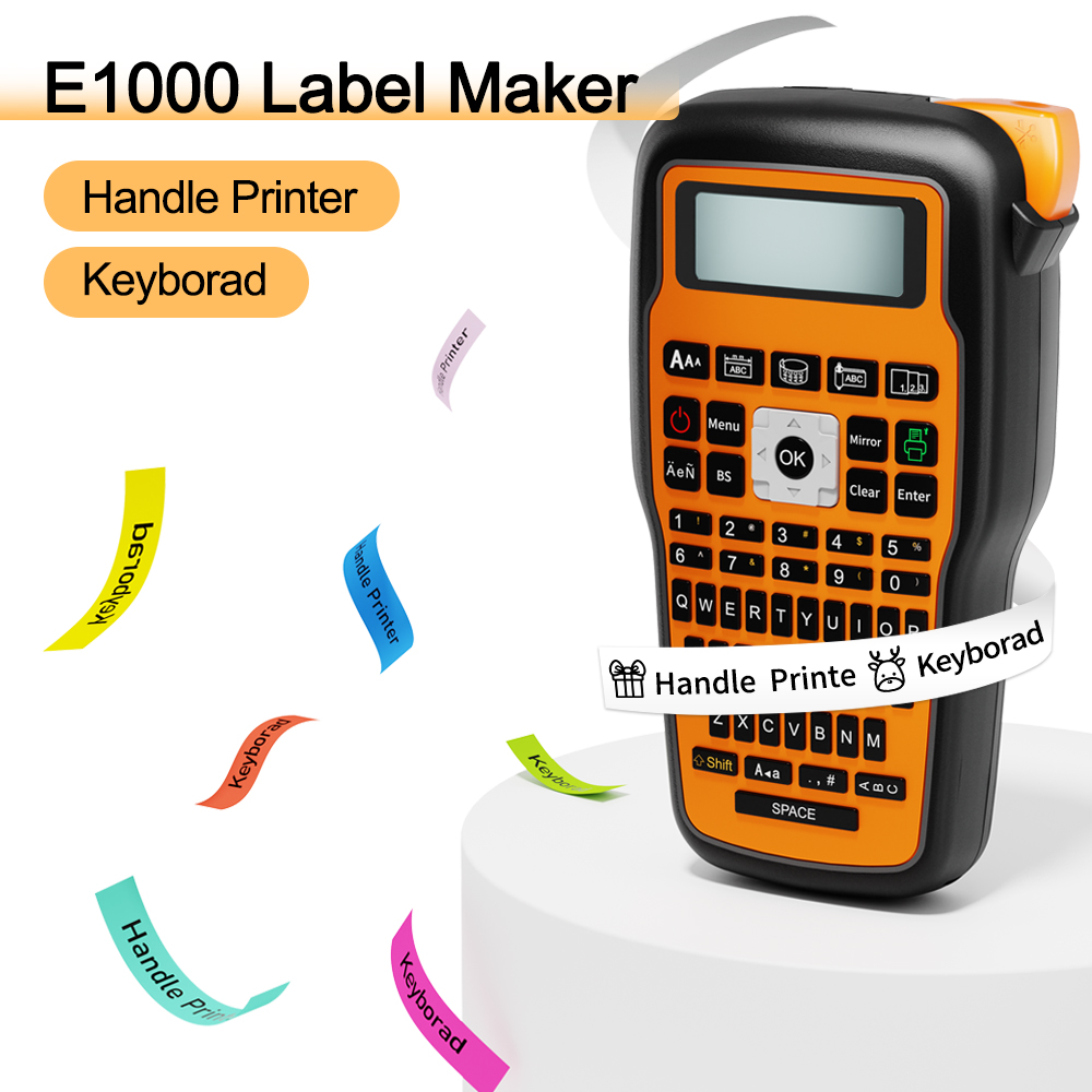 Commercial Printing Services - Drukarka etykiet E1000 PRO TZ231 Taśma