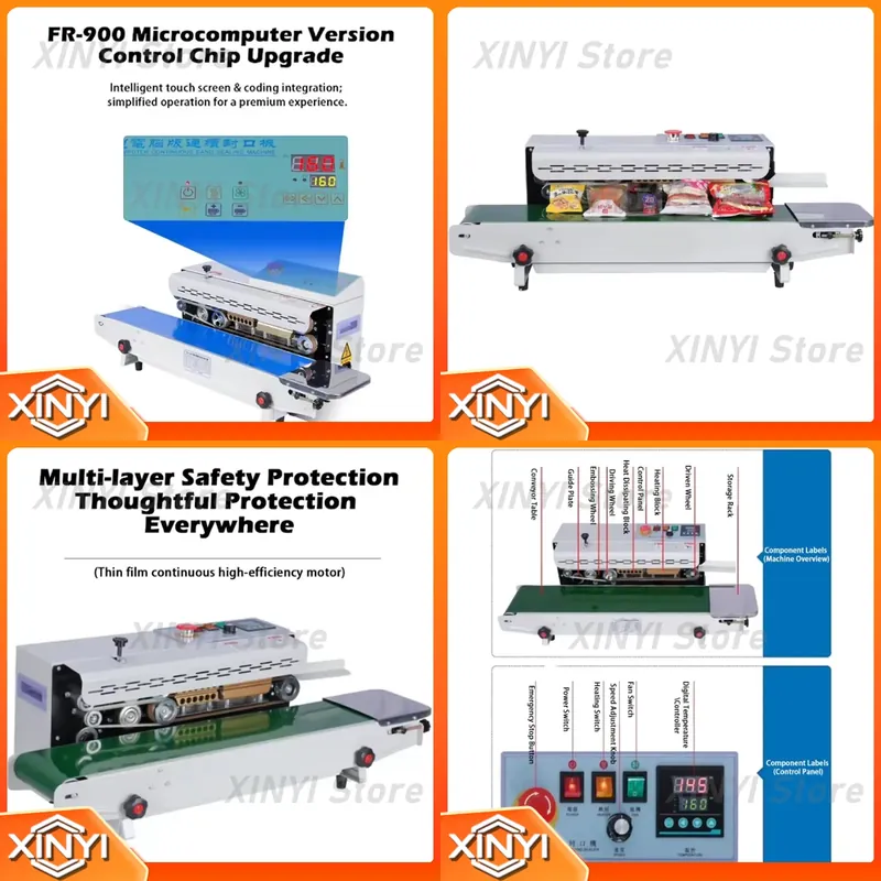 Commercial Printing And Packaging - Automatyczna maszyna do ciągłego zgrzewania toreb
