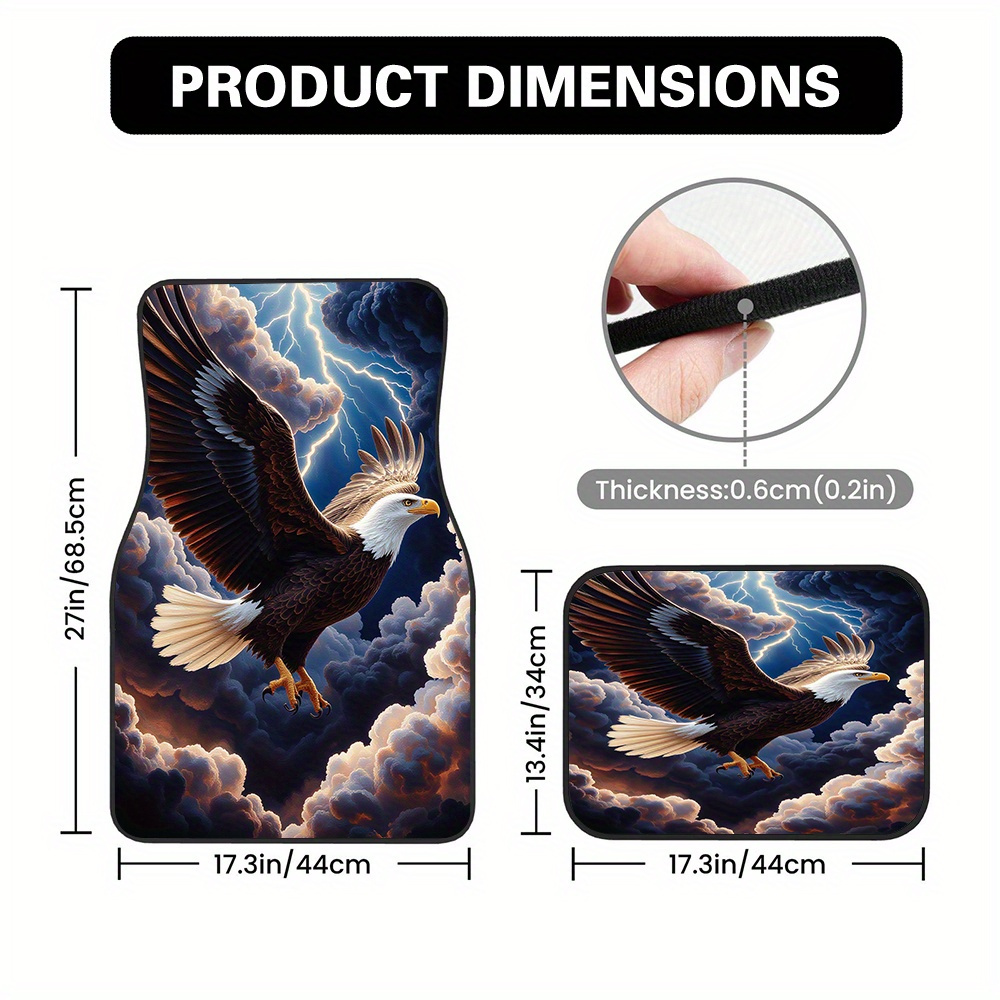 4 szt. Dywaniki podłogowe z wz – Commercial Printing & Graphics recenzja i cena