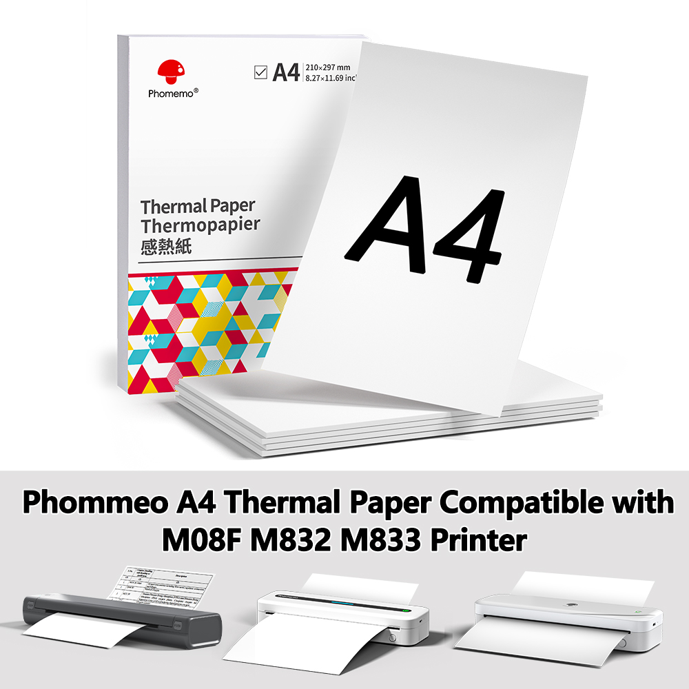 Papier termiczny Phomemo A4 pa – Commercial Printing Services recenzja i cena