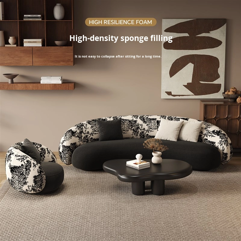Sofa modułowa w stylu retro z  – Commercial Fabric Printing recenzja i cena