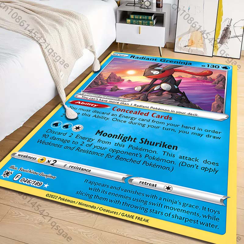 1 szt. Dywan z nadrukiem kart  – Commercial Printing & Graphics recenzja i cena