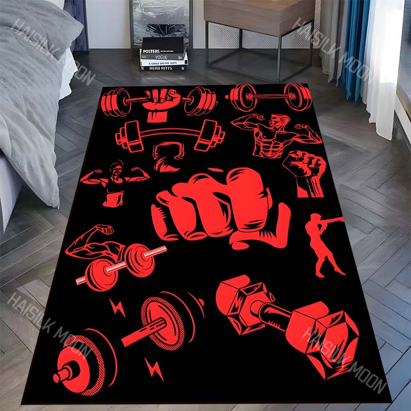 1 szt. Dywan z ikonami fitness – Commercial Printing Icon recenzja i cena