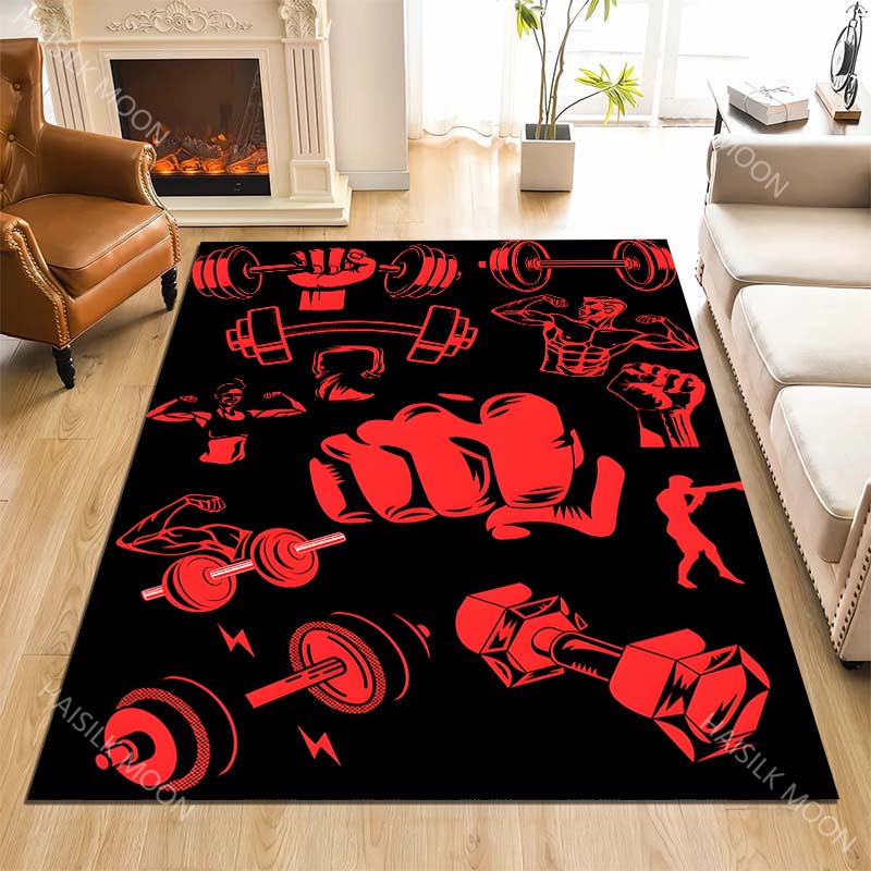 1 szt. Dywan z ikonami fitness – Commercial Printing Icon recenzja i cena