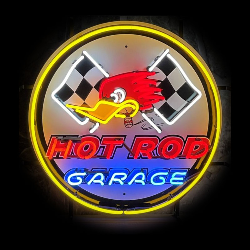 Neon Sign for Hot Garage Neon  – Commercial Printing Ink recenzja i cena
