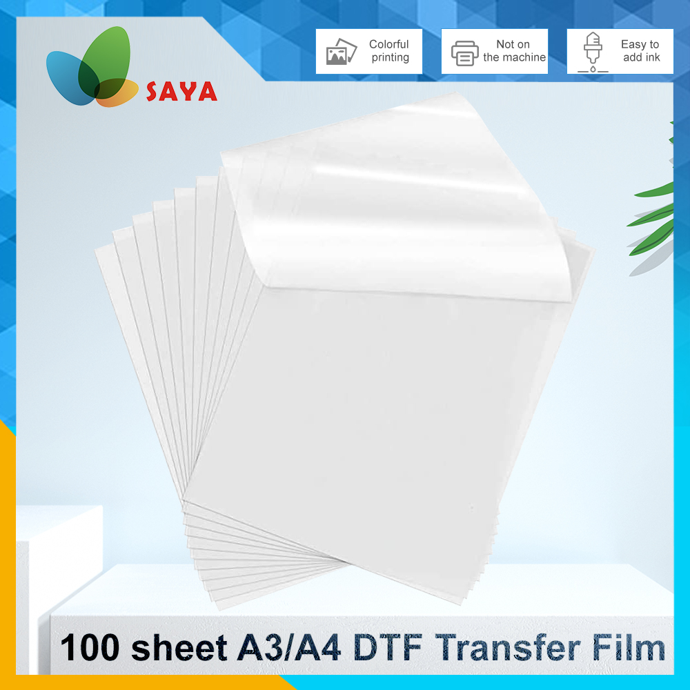 50/100 szt. Folia DTF A3/A4 Dw – Dtf Film Roll A3 recenzja i cena