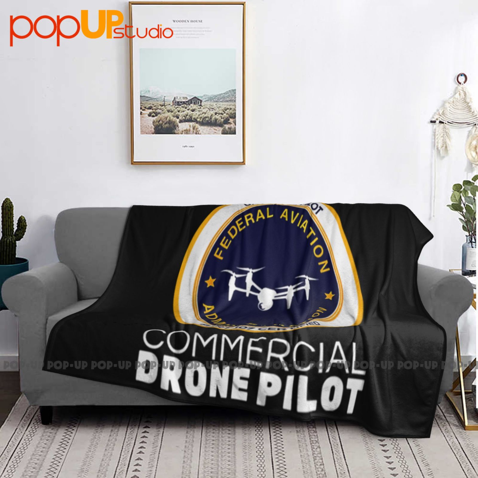 Koc Ultra-Miękki dla Pilotów D – Commercial Fabric Printing recenzja i cena