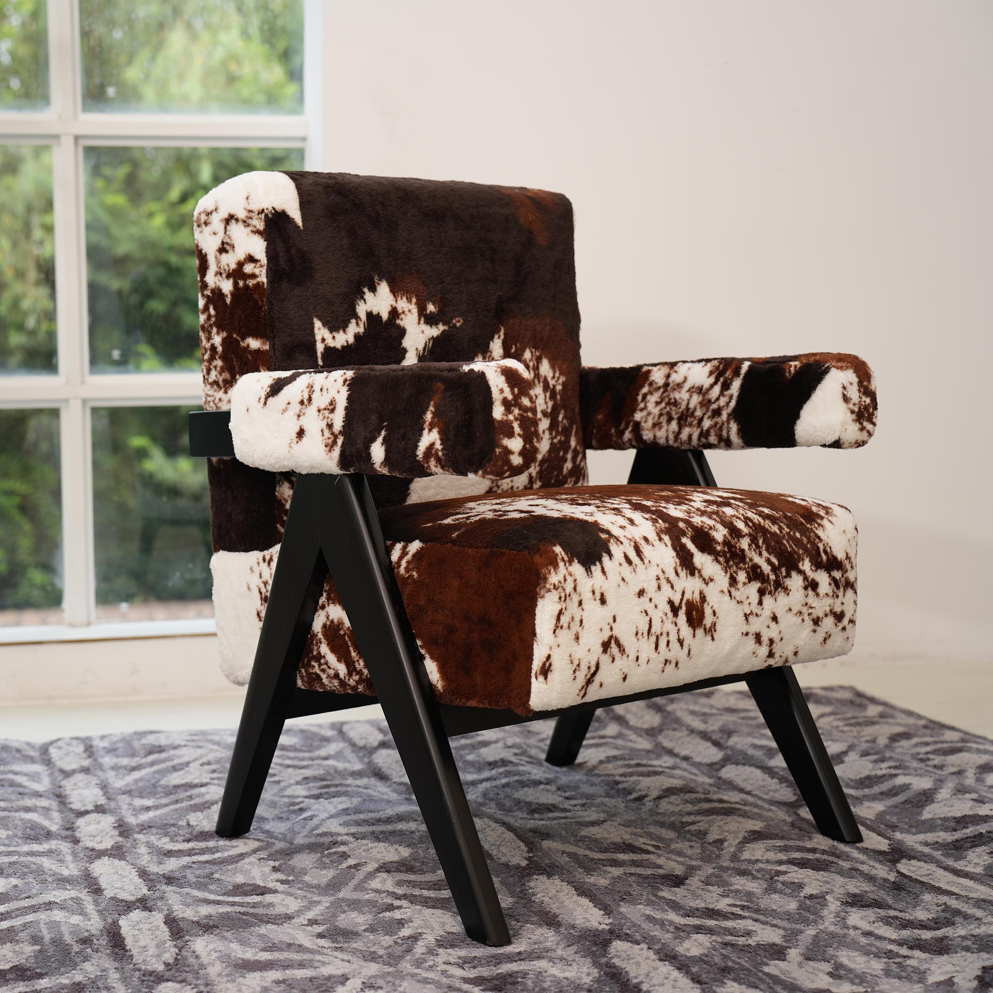 Krzesło z akcentem w krowie wz – Commercial Fabric Printing recenzja i cena